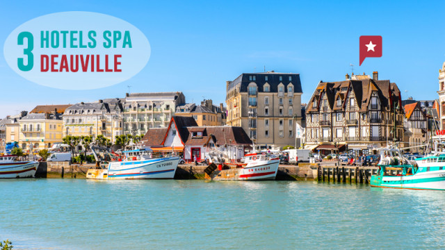 Escale normande : 3 hôtels avec Spa à Deauville