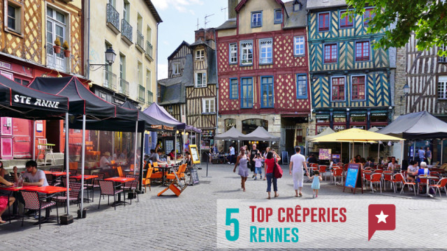 5 top crêperies à Rennes