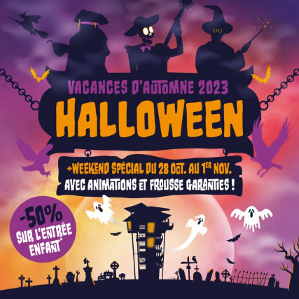 Frisson et magie pour Halloween au Parc des Oiseaux près de Lyon
