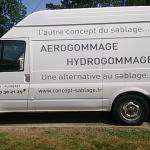 Aerogommage