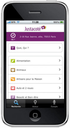 Installez l'application Justacoté pour iPhone !