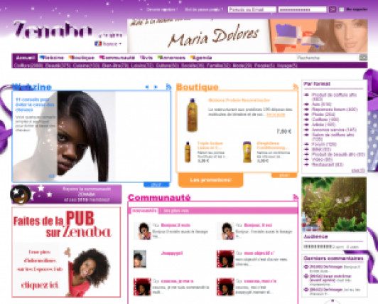 Zenaba.com, secrets de femmes de couleurs