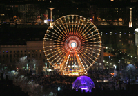 Grande roue Lyon noël 200x140