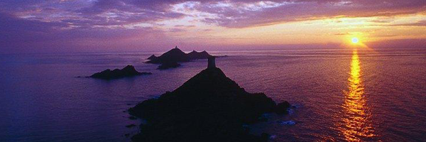 Iles sanguinaires Corse 600 x 200