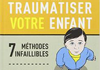 livre traumatiser son enfant 100x70