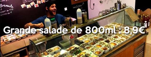 Resto pas cher Lyon - Le moulin à salades