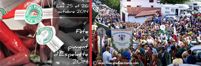 Saperlipopette, c’est la fête à Espelette !