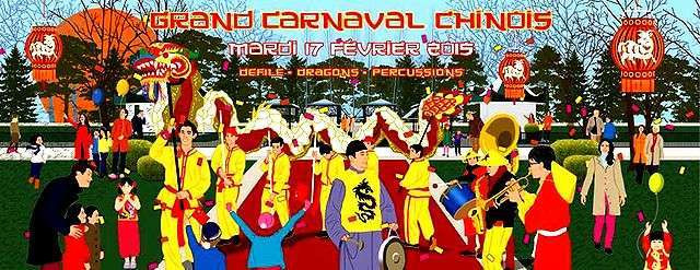 Mardi Gras à Paris : Le carnaval Chinois
