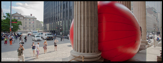 La RedBall déboule dans les rues de Marseille