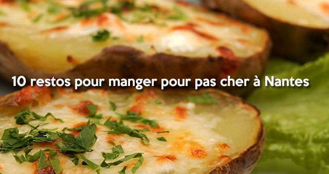 Top 10 des bons petits restos pour manger pour pas cher à Nantes