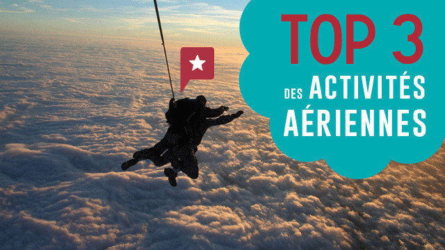 Top 3 des activités aériennes