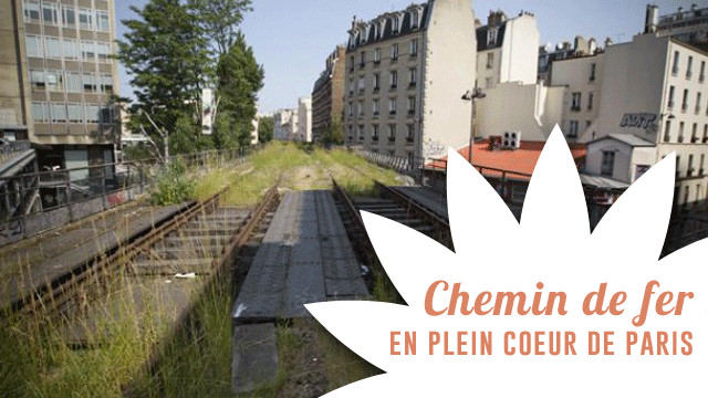 Un chemin de fer en plein coeur de Paris