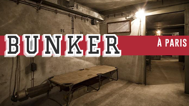 Un bunker dans les profondeurs de Paris