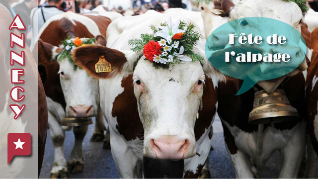 Fête des alpages à Annecy le 8 octobre