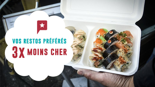 Mangez 3x moins cher avec une application géniale